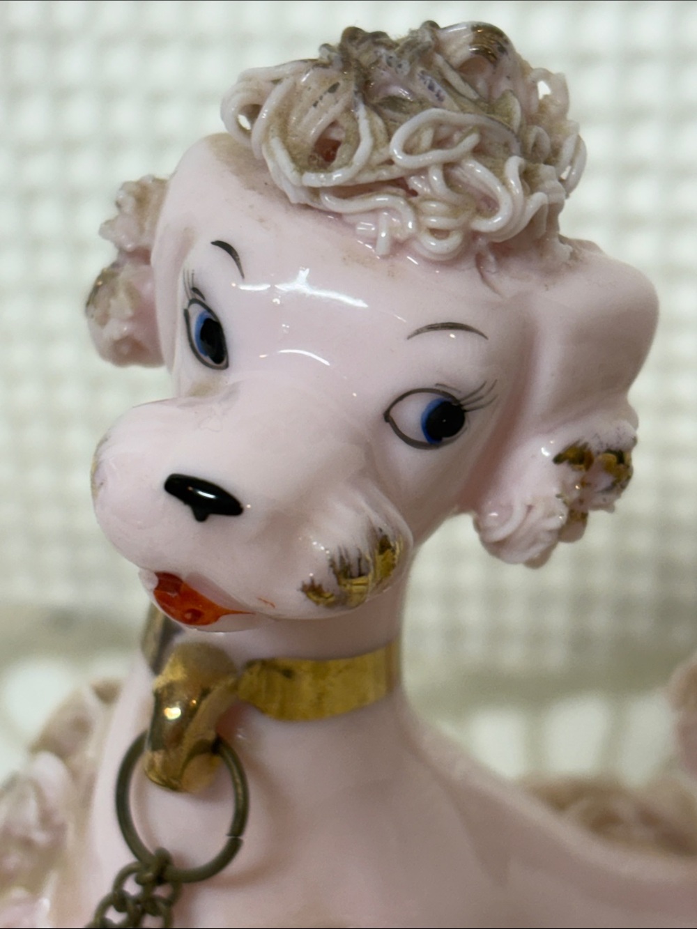 Lefton spaghetti, poodle family figurines - Picture 4 of 14